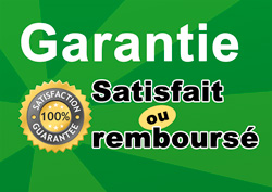 Garantie Satisfait ou remboursé